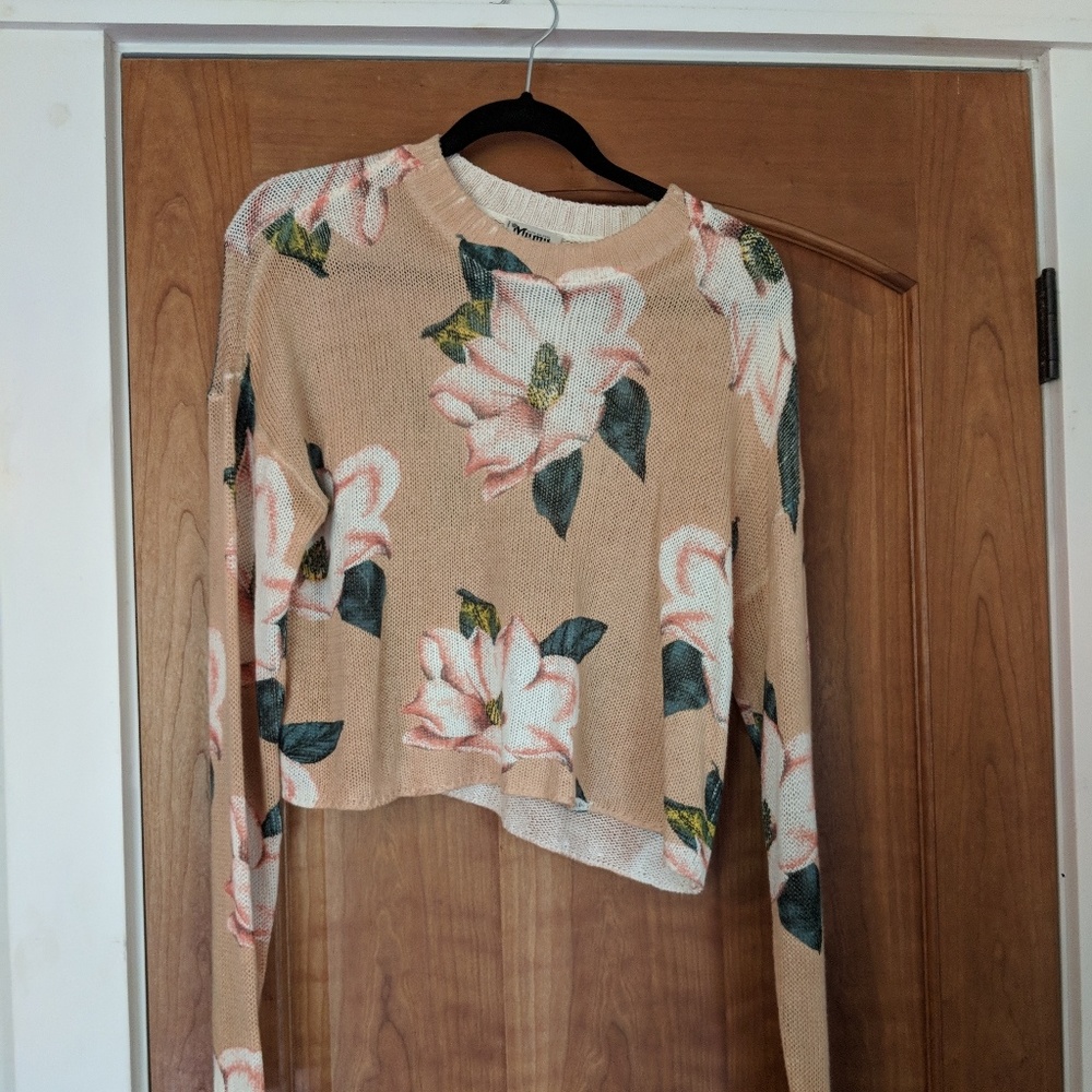 Show me your mumu cropped sweater
